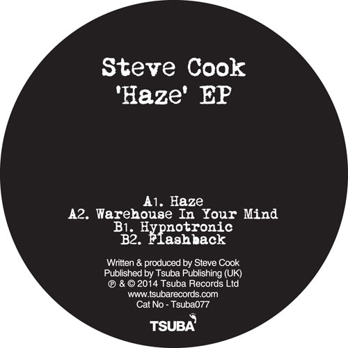 Steve Cook/HAZE EP 12"
