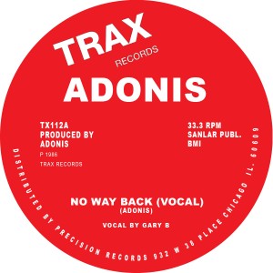 Adonis/NO WAY BACK 12"