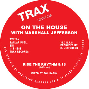 Marshall Jefferson/RIDE THE RHYTHM 12"