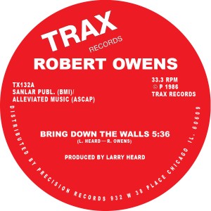 Robert Owens/BRING DOWN THE WALLS 12"