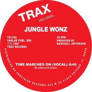Jungle Wonz/TIME MARCHES ON 12"