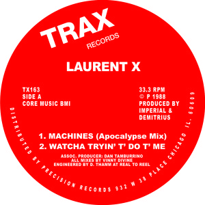 Laurent X/MACHINES 12"