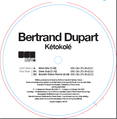 Bertrand Dupart/KETOKOLE 12"