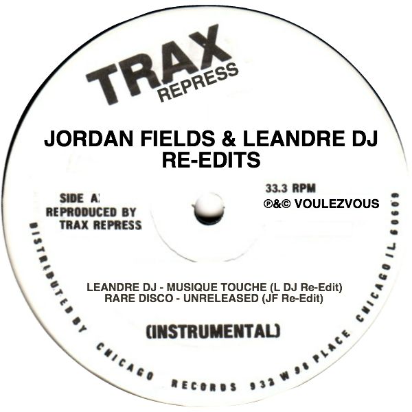 Jordan Fields & Leandre/TRAX REPRESS 12"
