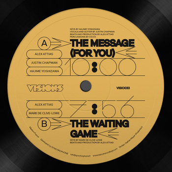 Alex Attias/THE MESSAGE (FOR YOU) 12"