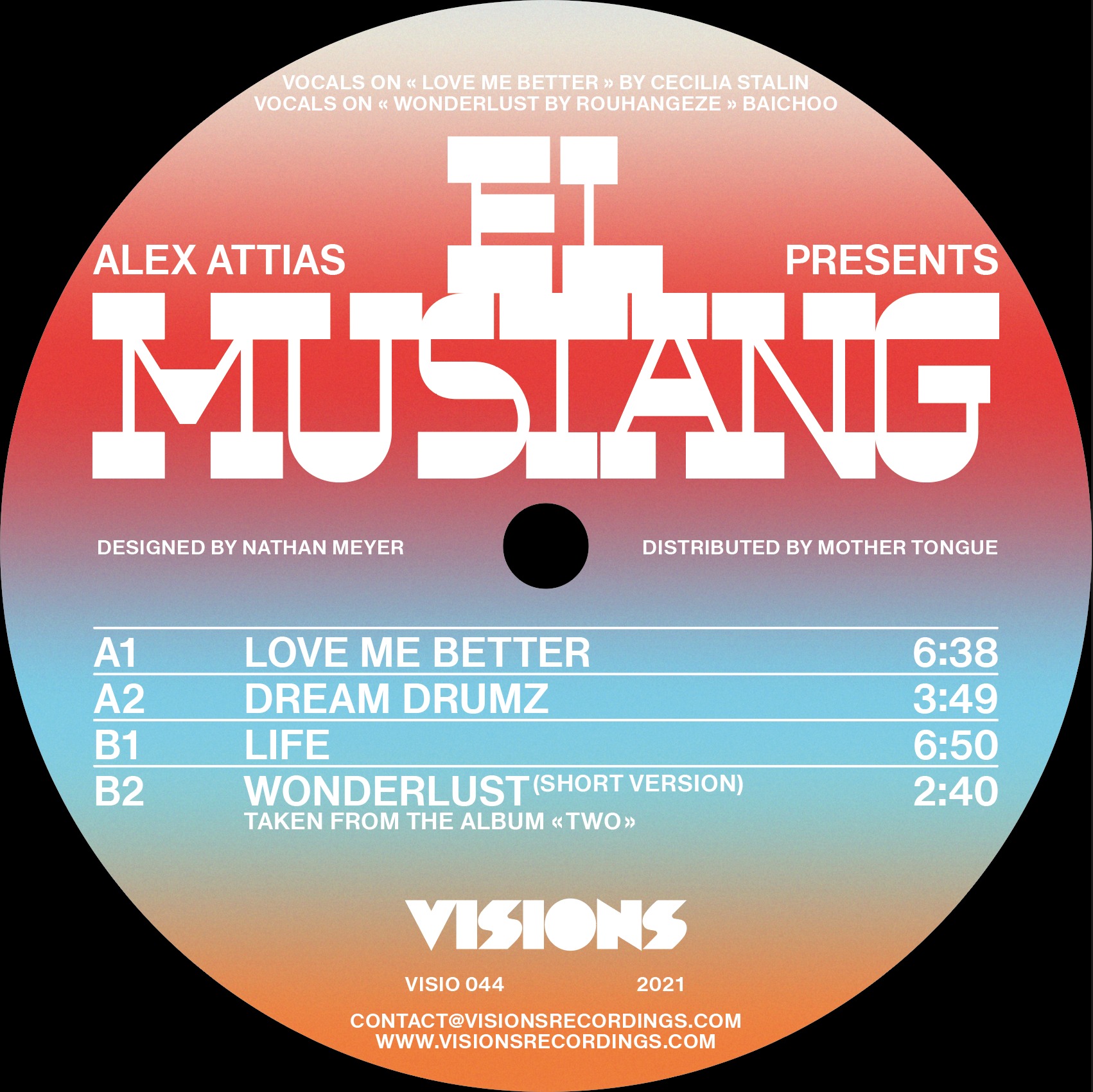 El Mustang/LIFE EP 12"