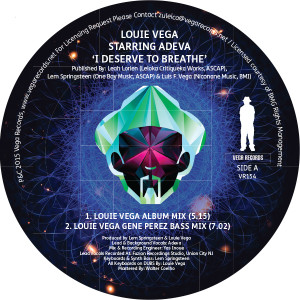 Louie Vega/I DESERVE TO BREATHE 12"