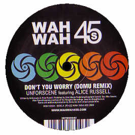 Unforscene/DON'T YOU WORRY(DOMU RMX) 12"