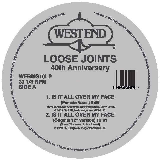 Loose Joints/IS IT ALL OVER MY D12" + 7"