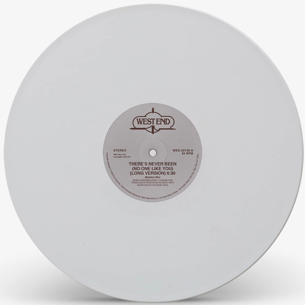 Kenix Music/THERE'S NEVER... (WHITE) 12"