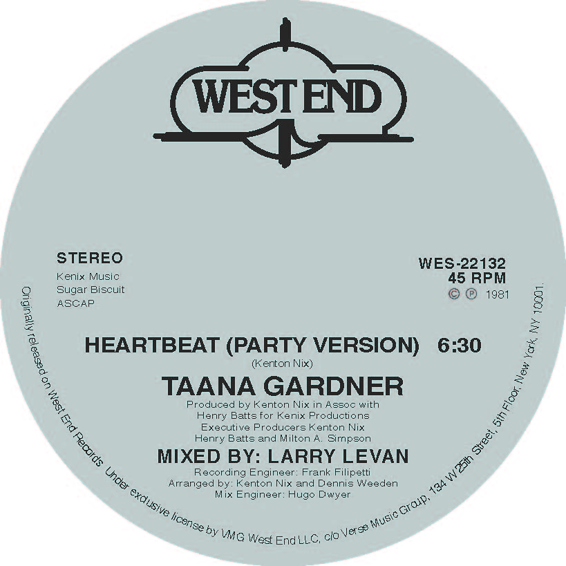 Taana Gardner/HEARTBEAT 12"