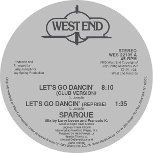 Sparque/LET'S GO DANCING 12"