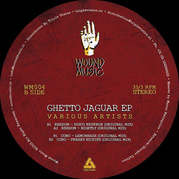 Reedom & Cobo/GHETTO JAGUAR EP 12"