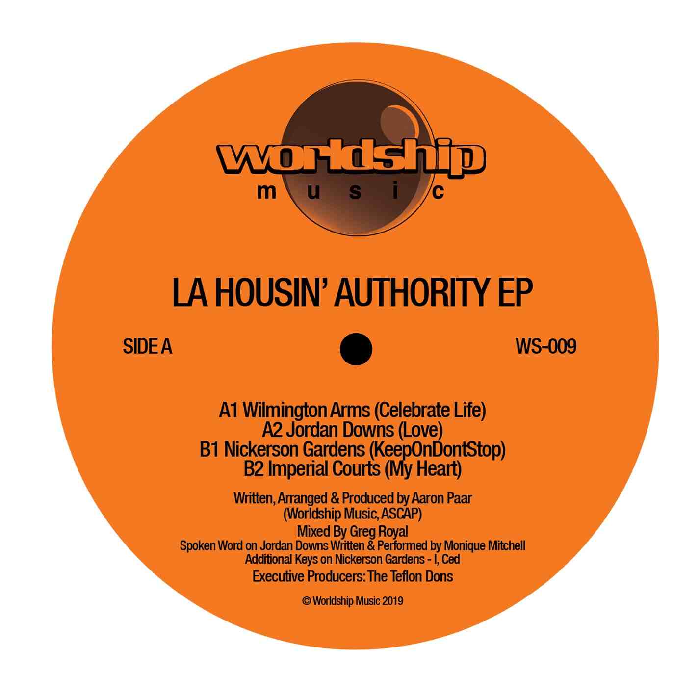 LA Housin' Authority/SELF-TITLED EP 12"