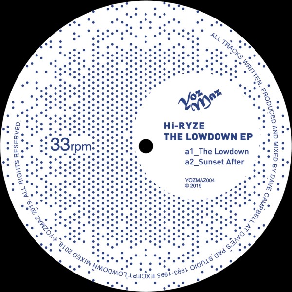 Hi-Ryze/THE LOWDOWN EP 12"