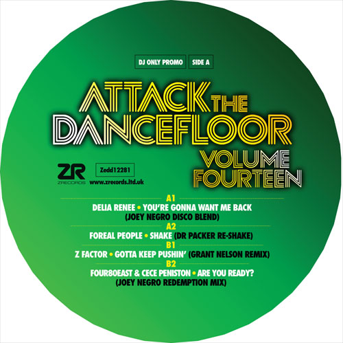 Various/ATTACK THE DANCEFLOOR VOL 14 12"