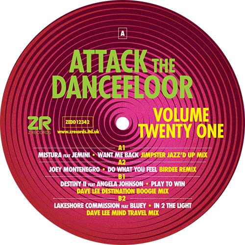 Various/ATTACK THE DANCEFLOOR VOL 21 12"
