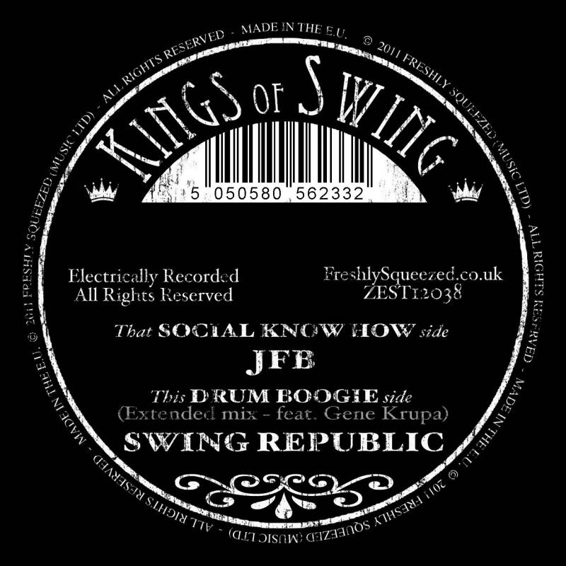 JFB vs Swing Republic/DRUM BOOGIE 12"