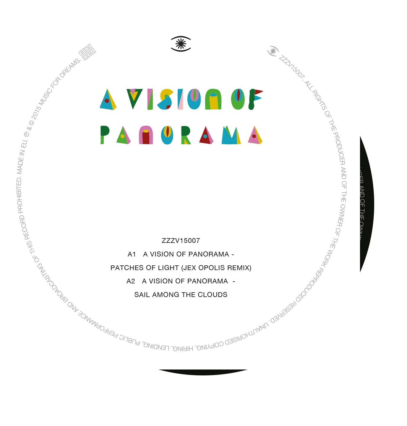 Vision Of Panorama/PATCHES OF LIGHT 12"