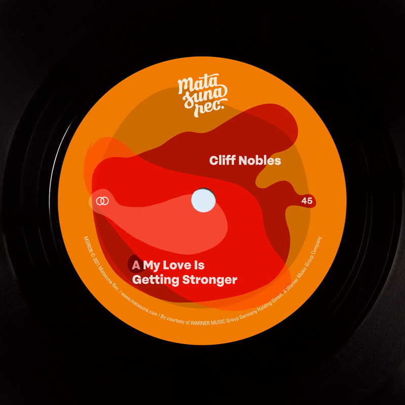 Cliff Nobles/MY LOVE IS GETTING... 7"