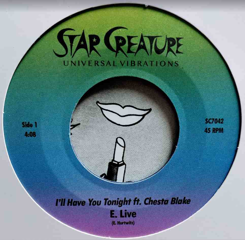 E. Live/I'LL HAVE YOU TONIGHT 7"