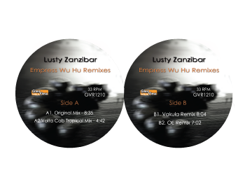 Lusty Zanzibar/EMPRESS WU HU REMIXES 12"